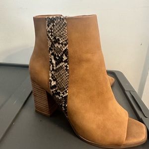 Dolce Vita open toe booties